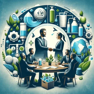 DALL·E 2024-06-07 17.12.42 - A high-quality, square image representing the value of Integrity in a company setting. The image should depict professionals engaging in transparent a