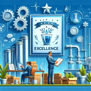 DALL·E 2024-06-07 17.13.44 - A high-quality, square image representing the value of Excellence in a company setting. The image should depict a professional team achieving high sta